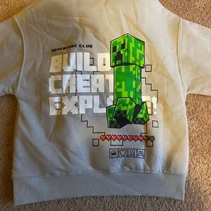 BRAND NEW MINECRAFT ZARA KIDS HOODIE